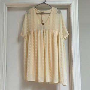 NWT Vici Pom Babydoll Dress